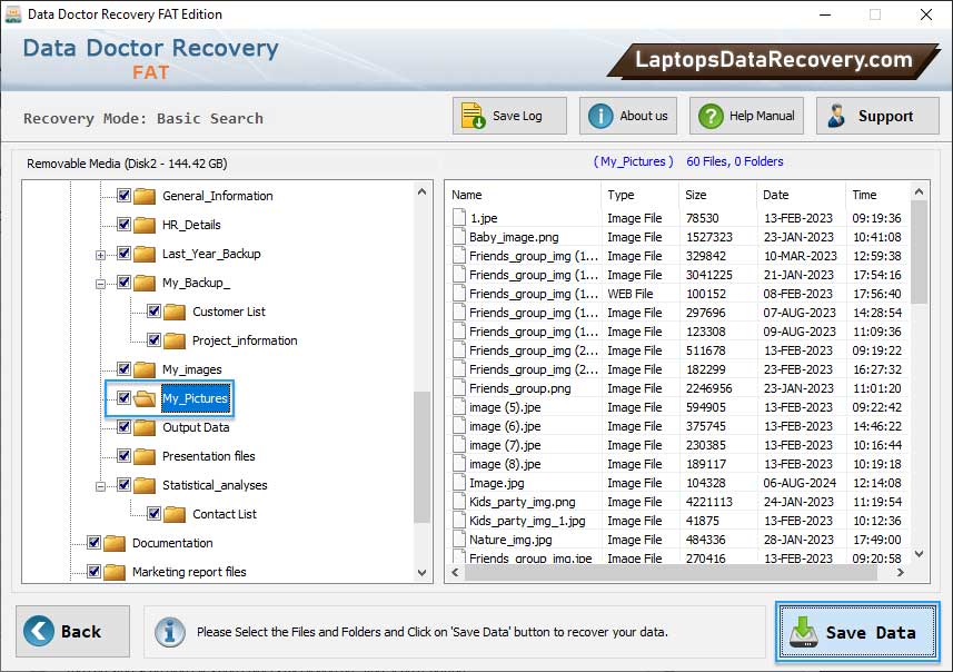 FAT Data Recovery 
                        